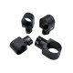 RJX 1pcs Landing Gear Aluminum Alloy Tee Tripod 30 to 40 / 30 to 45 /30 to 50 / 40 to 50 mm Carbon Fiber Tube Connector