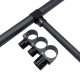 RJX 1pcs Landing Gear Aluminum Alloy Tee Tripod 30 to 40 / 30 to 45 /30 to 50 / 40 to 50 mm Carbon Fiber Tube Connector