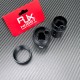 RJX 1pcs 25mm Aluminum Pipe Connector Carbon Tube Joint for Drone Quadcopter UAV