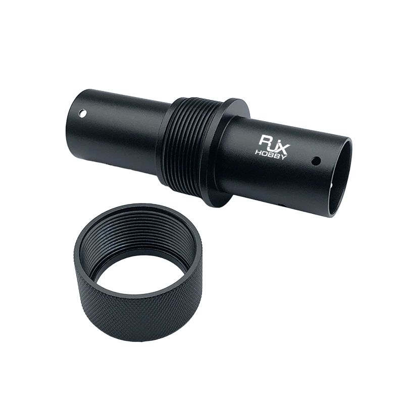 RJX 1pcs 25mm Aluminum Pipe Connector Carbon Tube Joint for Drone Quadcopter UAV