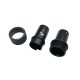 RJX 1pcs 25mm Aluminum Pipe Connector Carbon Tube Joint for Drone Quadcopter UAV