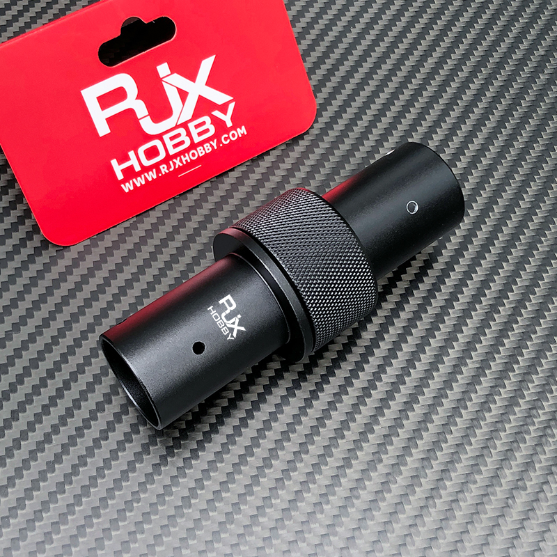 RJX 1pcs 25mm Aluminum Pipe Connector Carbon Tube Joint for Drone Quadcopter UAV