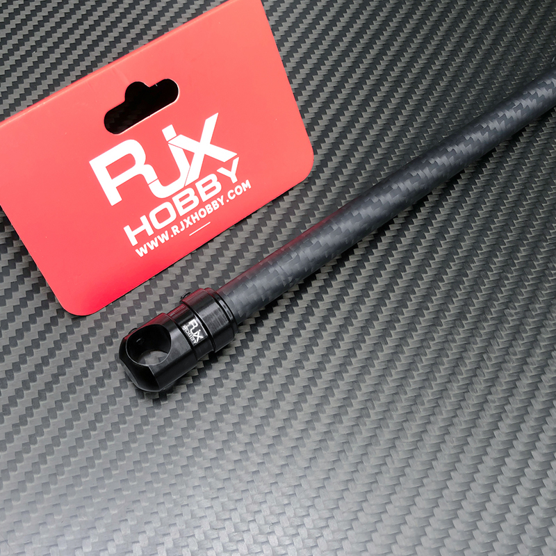 RJX 1pcs Landing Gear Aluminum Alloy Tee Tripod 12 to 12mm Carbon Fiber Tube Connector For Agriculture Drone UAV