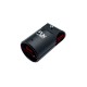 RJX 1pcs Landing Gear Aluminum Alloy Tee Tripod 35 to 25mm Carbon Fiber Tube Connector For Agriculture Drone UAV