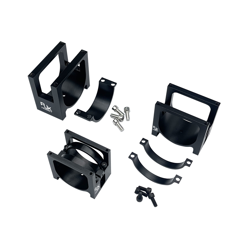RJXHOBBY 1pcs 40/45/50mm Pipe Clip Tubing Clamp Fastener Carbon Tube Fixed Joint for RC Plant Agriculture UAV Drone ﻿
