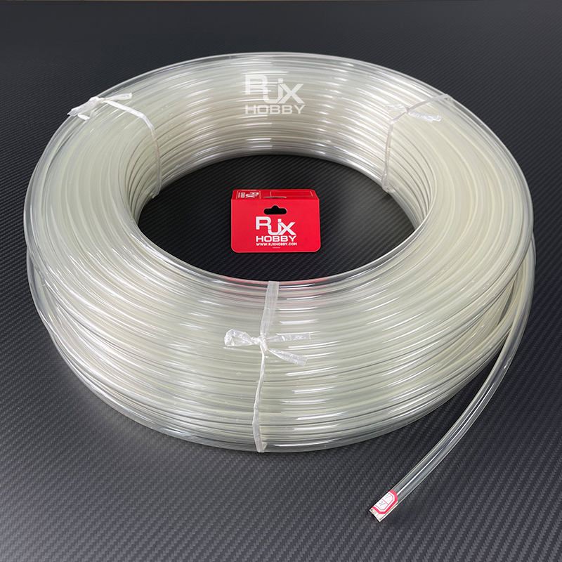 RJX 10 Meters Transparent Silicone Tube for RC Nitro Plane Car Buggy