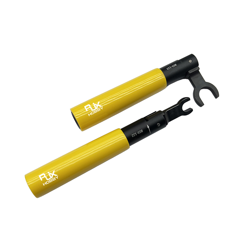 RJX 1pcs 90 Degree Bending Head 8mm / 14mm Crowfoot Spanner 1Nm RF Connector Torque Wrench
