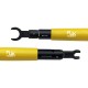 RJX 1pcs 90 Degree Bending Head 8mm / 14mm Crowfoot Spanner 1Nm RF Connector Torque Wrench