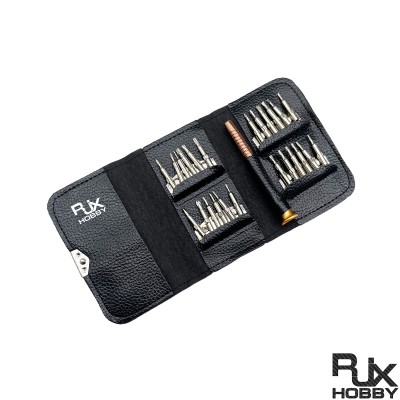 RJX 25 in 1 Screwdriver Repair Tool Kit for Mobile Phone, Laptop, PC, Tablet, Glasses and Other Electronics
