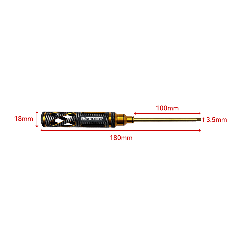 RJX Hex Screw driver Tools 3.5mm for RC Models Car Boat Airplane