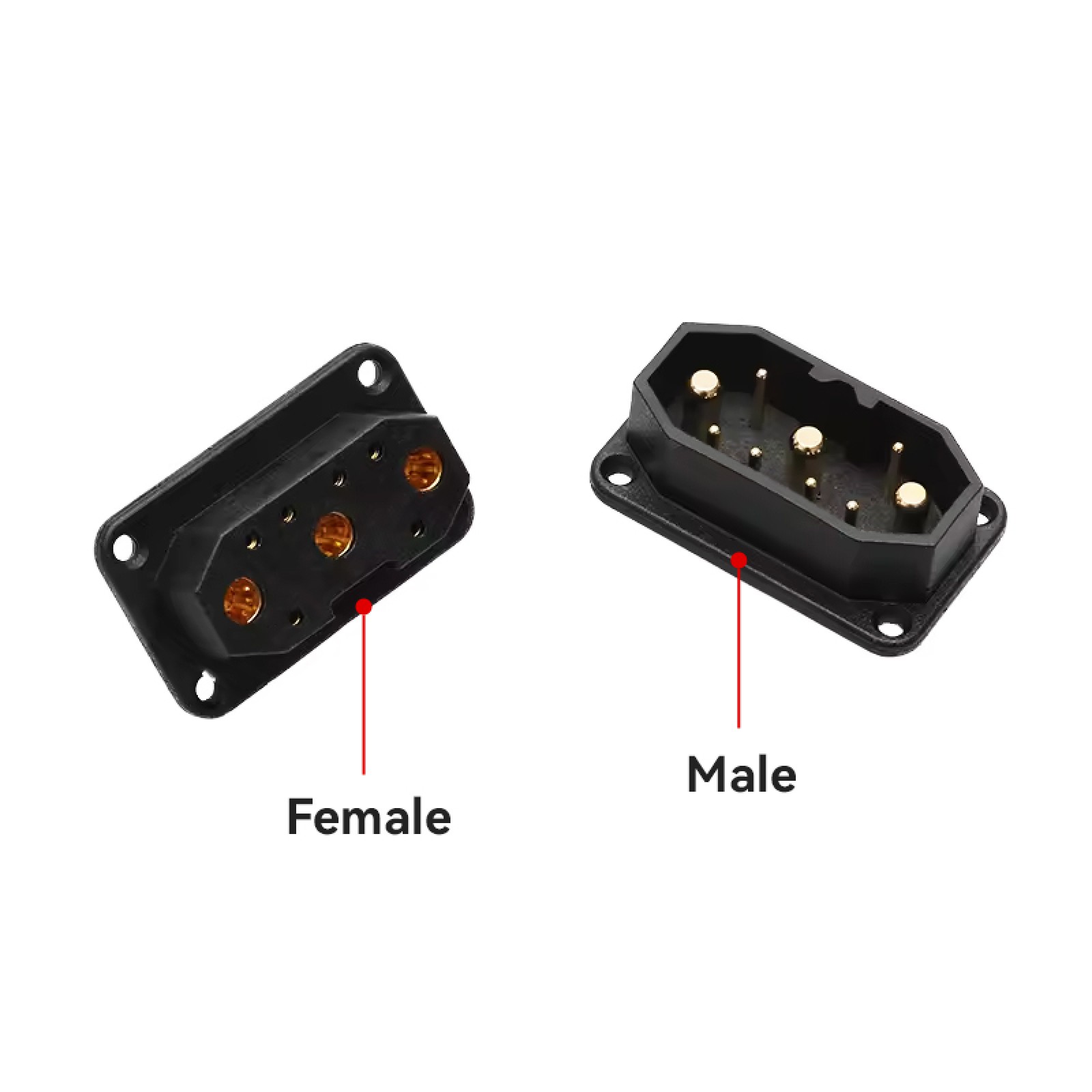 RJX 1Pair 6 Pins 6+3 Micro Connectors for UAV VTOL Model Airplane RC ...