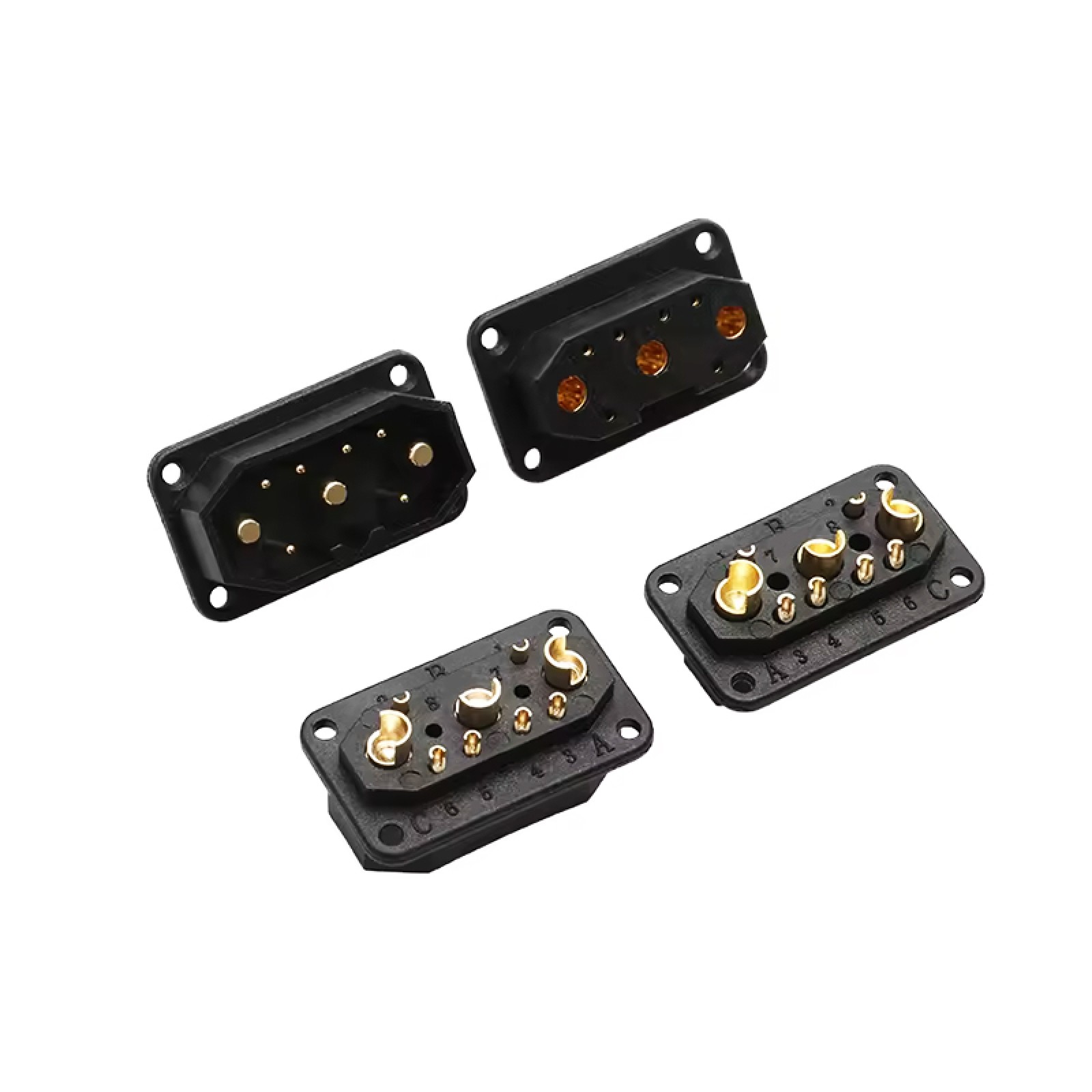 RJX 1Pair 6 Pins 6+3 Micro Connectors for UAV VTOL Model Airplane RC ...