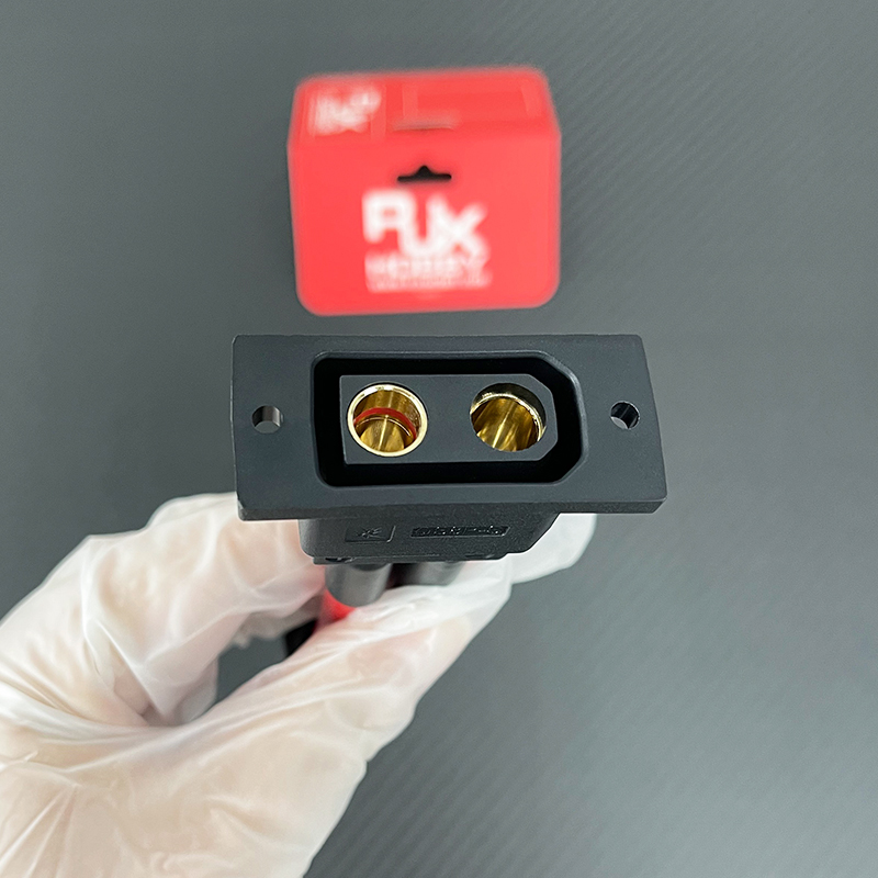 RJX 1pcs QS8P-S Female to QS8-S Male Connector anti-spark high current plug