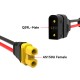 RJX 1pcs QS9L Male to AS150U Female 8AWG 150mm Wire Anti-spark High-current Plug Connector 