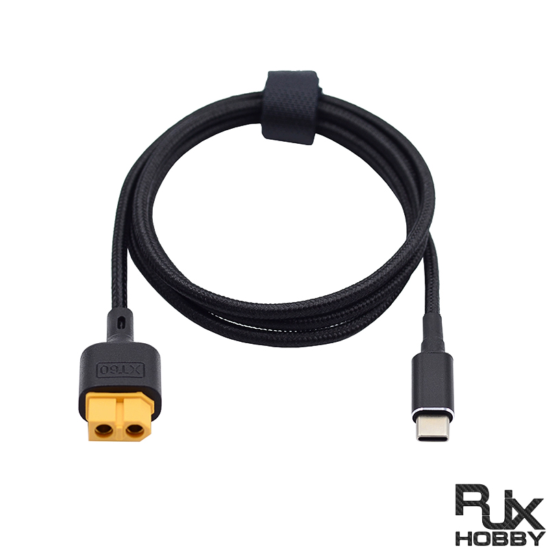 RJX 1pcs SC100 Type-C to XT60 Charging Cable