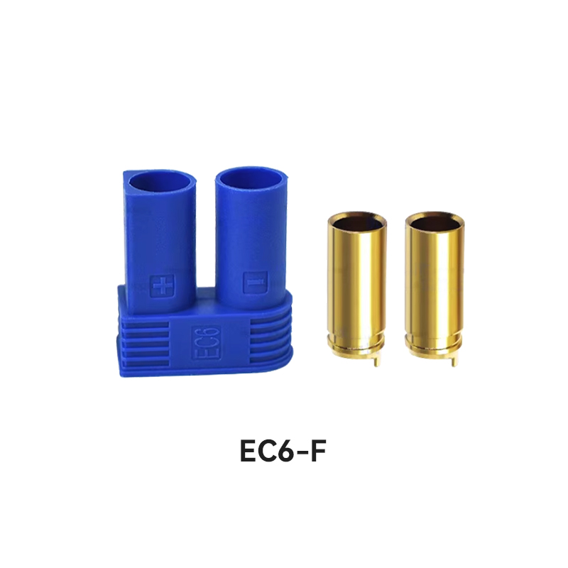 RJX 5Sets EC6 Battery Plug Connector Power Connector Male and Female for Aircraft Electric Vehicles Connector Battery Plug
