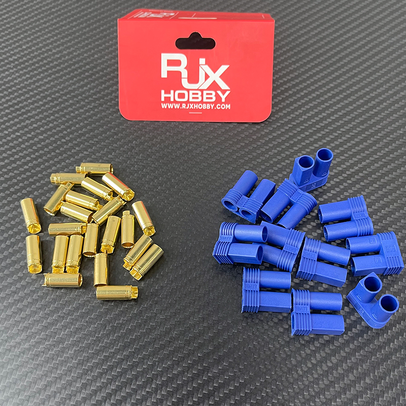 RJX 5Sets EC6 Battery Plug Connector Power Connector Male and Female for Aircraft Electric Vehicles Connector Battery Plug