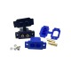 RJX 5pcs EC8E-M EC8 Male With Cover Current 100A Connector Panel Mount Retainable Power Plug