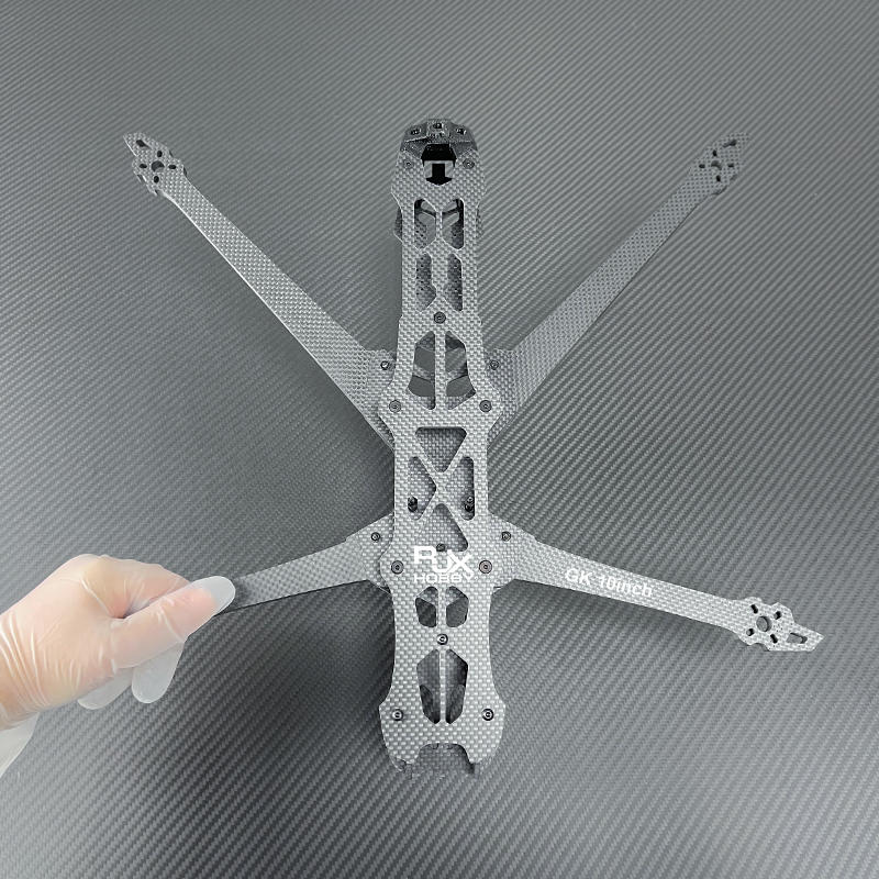 RJX GK 10inch Carbon Fiber Frame Kit with 3D printed parts For RC FPV Racing Drone