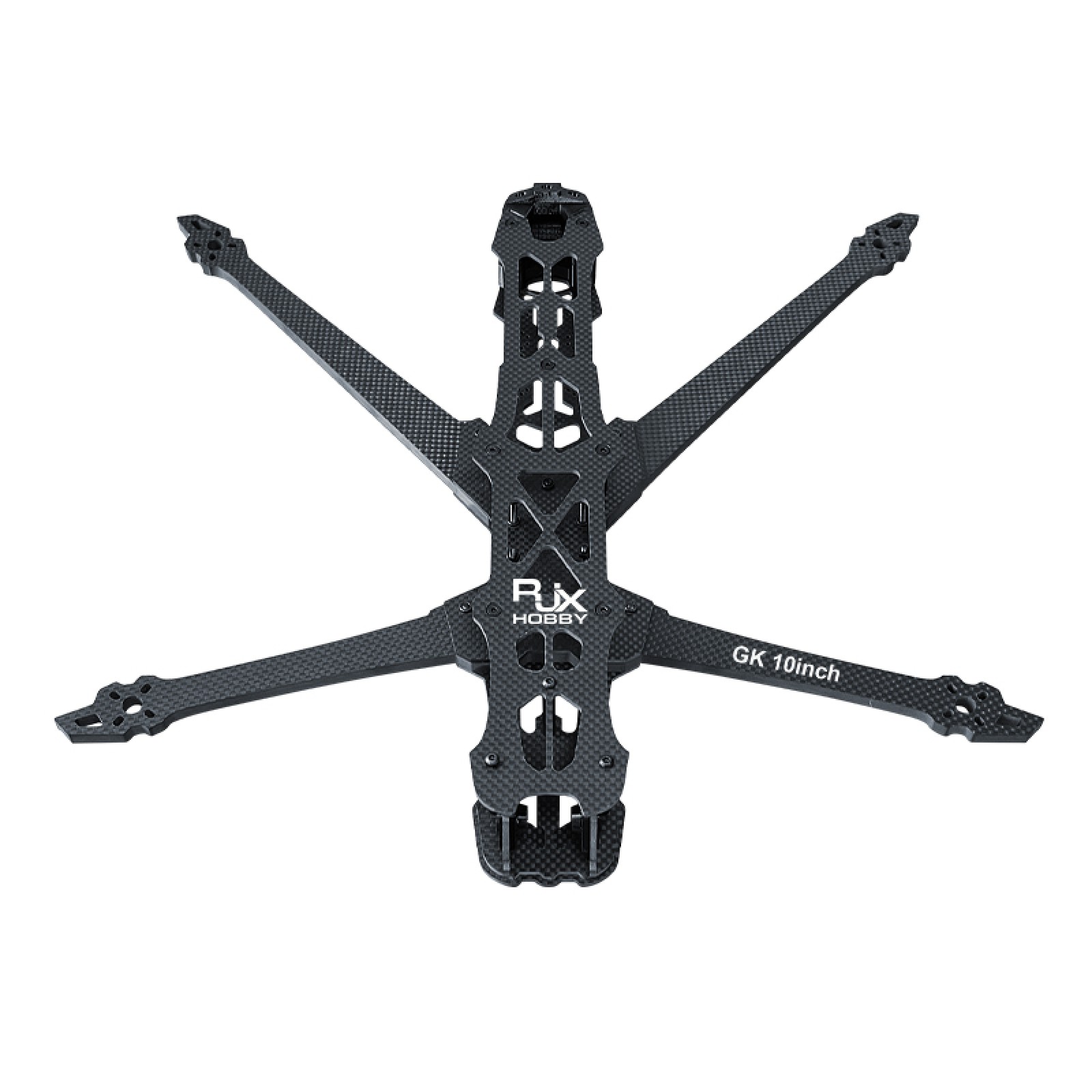 RJX GK 10inch Carbon Fiber Frame Kit with 3D printed parts For RC FPV ...
