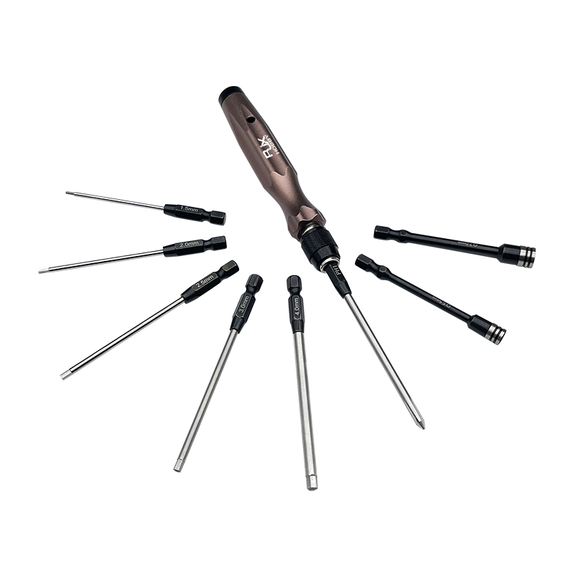 RJX 8 in1 Hex Nut Phillips Screwdriverfor RC Car helicopter FPV