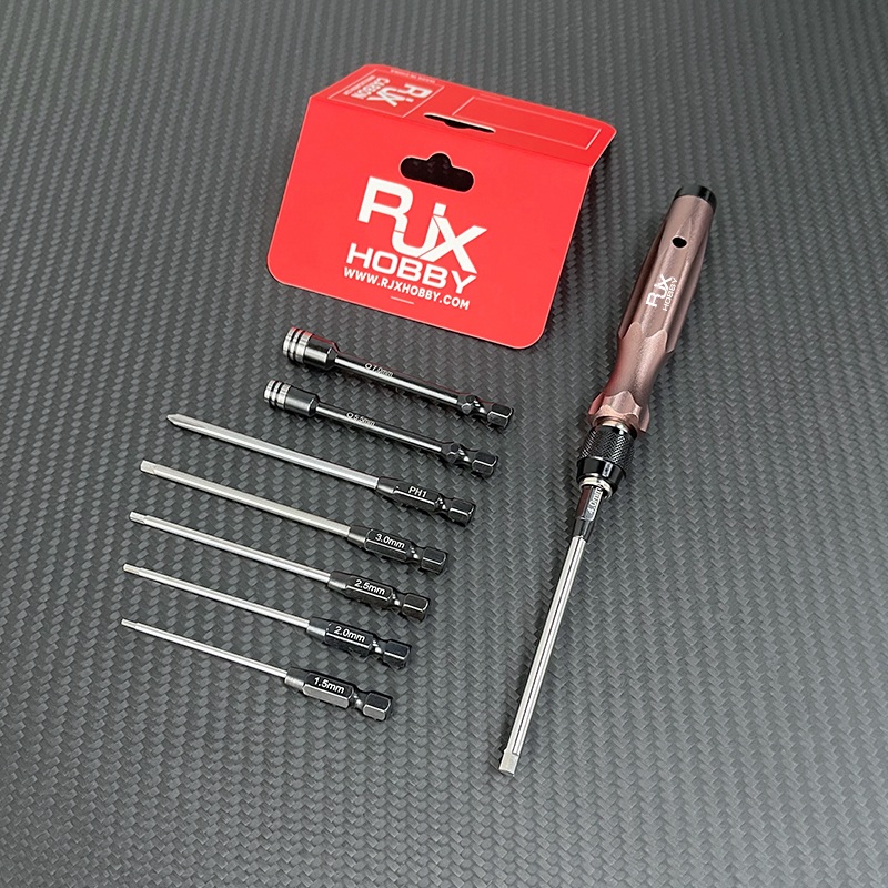 RJX 8 in1 Hex Nut Phillips Screwdriverfor RC Car helicopter FPV