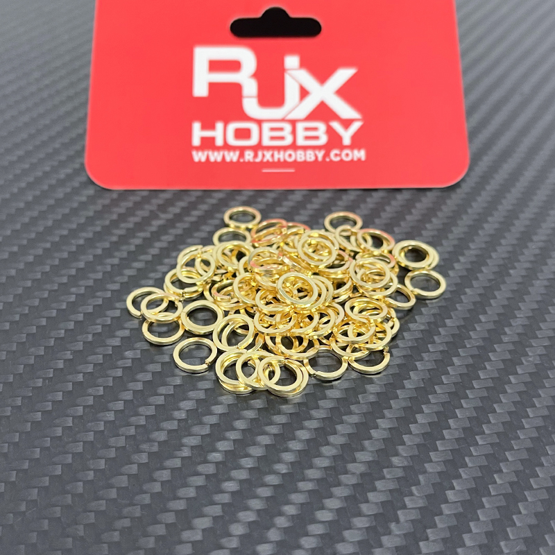 RJX 100pcs SMA nut gasket tooth washer  for SMA Female connectors