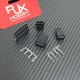 RJX 100sets JST 2P/3P/4P/5P/6P SM 2.54mm  Female and Male wire connector housing