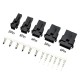 RJX 100sets JST 2P/3P/4P/5P/6P SM 2.54mm  Female and Male wire connector housing