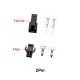 RJX 100sets JST 2P/3P/4P/5P/6P SM 2.54mm  Female and Male wire connector housing