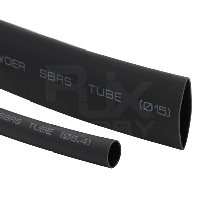 RJX 200 meter φ4mm 4:1 Heat Shrink Tubing Adhesive Waterproof Glue Insulated Dual Wall Black Heat Shrinkable Tube