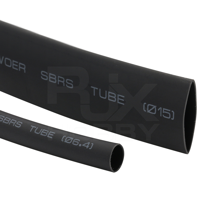 RJX 100 meter φ6mm φ8mm 4:1 Heat Shrink Tubing Adhesive Waterproof Glue Insulated Dual Wall Black Heat Shrinkable Tube