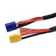 RJX 1 PCS 7P JST XHP EC8 to XT90 Male  Female Connectors Extension Cable