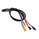 RJX 1 PCS 7P JST XHP EC8 to XT90 Male  Female Connectors Extension Cable
