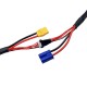 RJX 1 PCS 7P JST XHP EC8 to XT90 Male  Female Connectors Extension Cable