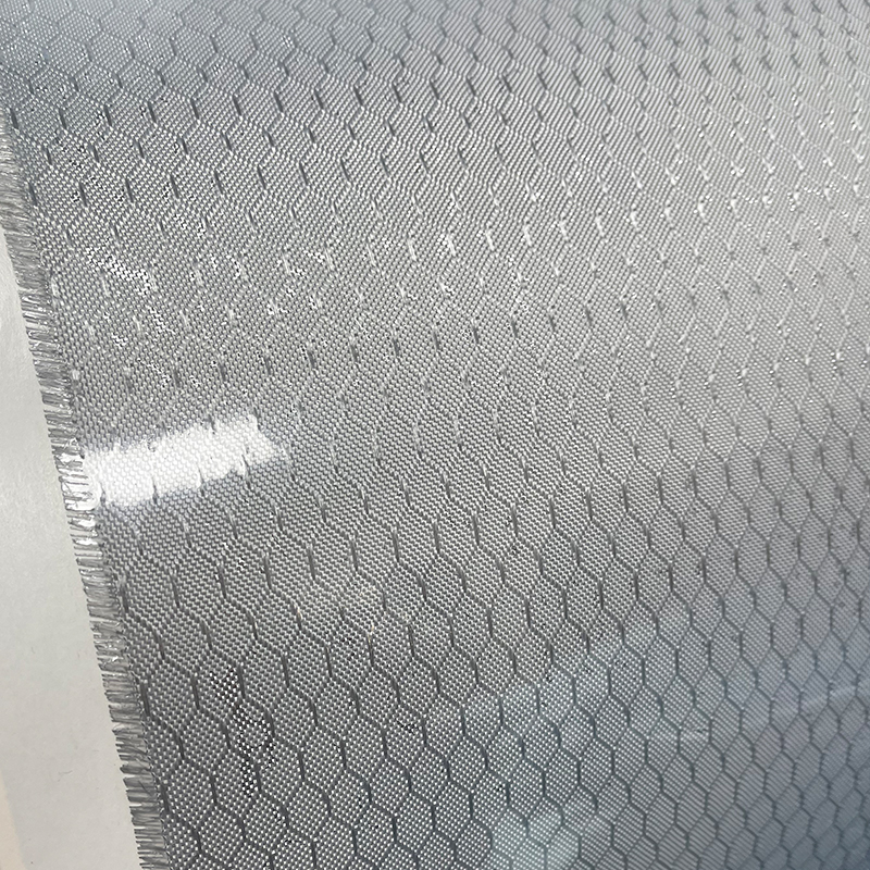 RJX 1 meter 240g/㎡ Honeycomb Silver Colour prepreg Carbon Fiber Fabric cloth