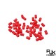 RJX 100pcs 3x5x7mm Damping Balls AV Shock Absorber Ball Damper Anti-Vibration Ball