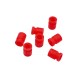 RJX 100pcs 3x5x7mm Damping Balls AV Shock Absorber Ball Damper Anti-Vibration Ball