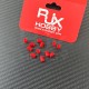 RJX 100pcs 3x5x7mm Damping Balls AV Shock Absorber Ball Damper Anti-Vibration Ball