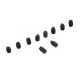 RJX 50pcs Gimbal Rubber Damping Cushion Shock-absorber Ball for DJI Mavic Air 2/2S RC Drone spare parts