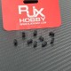 RJX 50pcs Gimbal Rubber Damping Cushion Shock-absorber Ball for DJI Mavic Air 2/2S RC Drone spare parts