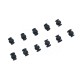 RJX 50pcs 1.5x6x8mm /1.5x6x8.8mm Damping Balls AV Shock Absorber Ball Damper Anti-Vibration Ball