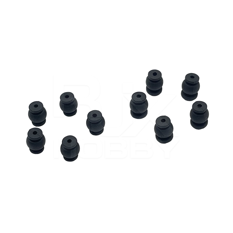 RJX 50pcs 1.5x6x8mm /1.5x6x8.8mm Damping Balls AV Shock Absorber Ball Damper Anti-Vibration Ball