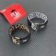 RJXHOBBY 2PCS 30mm Battery Strap Leopard Pattern Zinc Alloy Seamless Buckle 300–1000m