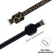 RJXHOBBY 2PCS 16mm Battery Strap Leopard Pattern Zinc Alloy Seamless Buckle 150–1000m