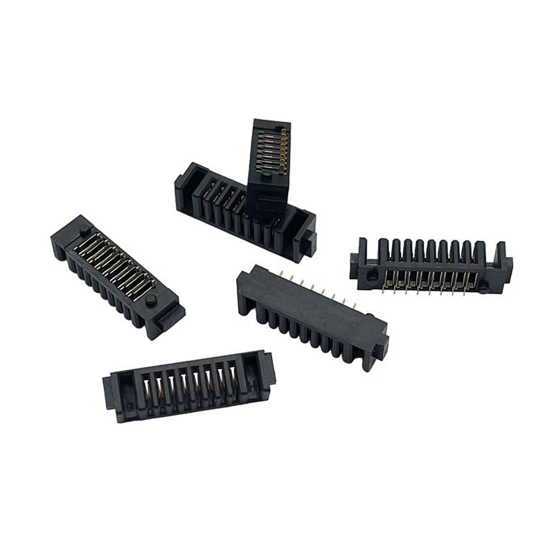 RJX 5pair 8Pin pitch 2.0mm laptop battery connector female and The male connector 180 degree bend foot