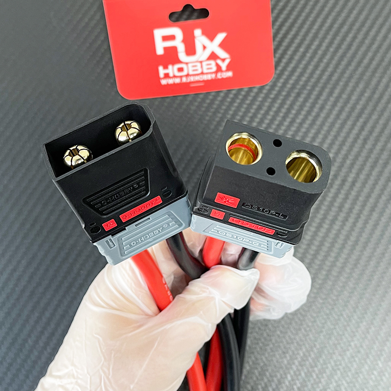 RJX QS10P-L Cable Plug Male Female Power Battery Connector Adapter