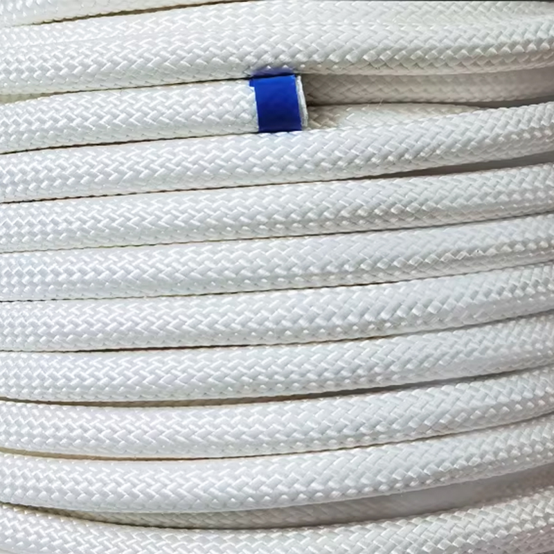 RJX 50meter 4mm /6mm Double-layer Woven Stranded Nylon Rope