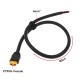 RJX 1pcs XT90H-F Female Plug Power Cable 6mm²  Straight Head LSD-50 Cable