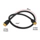 RJX 1pcs XT90H Female to Female Power Cable  6mm² Straight Head LSD-50 Charging Cable